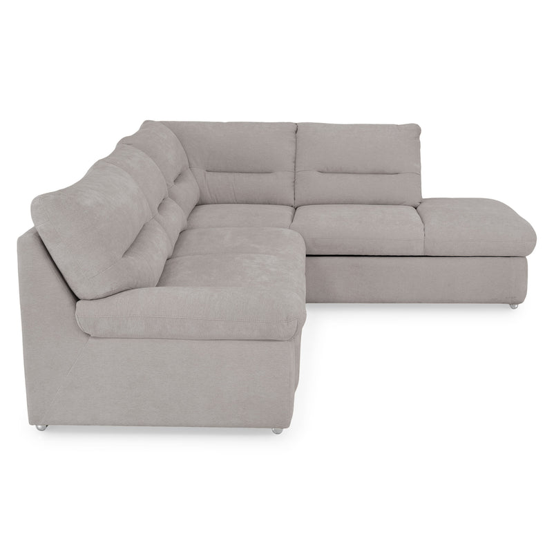 RAMSEY Colțar extensibil, șezlong stânga/dreapta, spațiu depozitare inclus, stofă