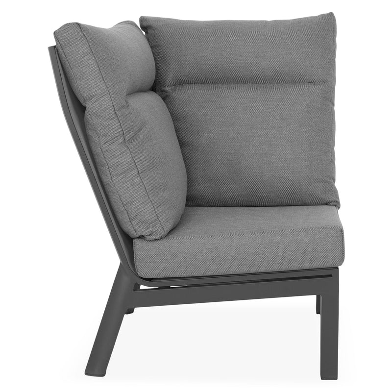 SALZBURG Set mobilier terasă/grădină, element colț și element central