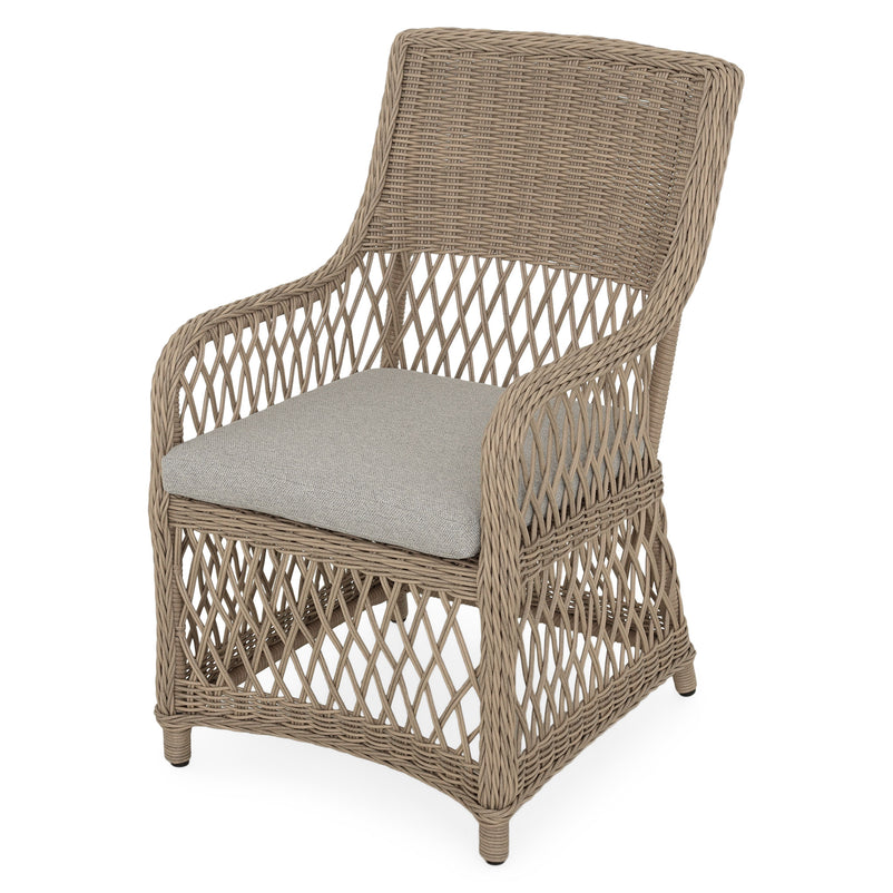 COSETTE Set mobilier terasă/grădină, 6 scaune și masă