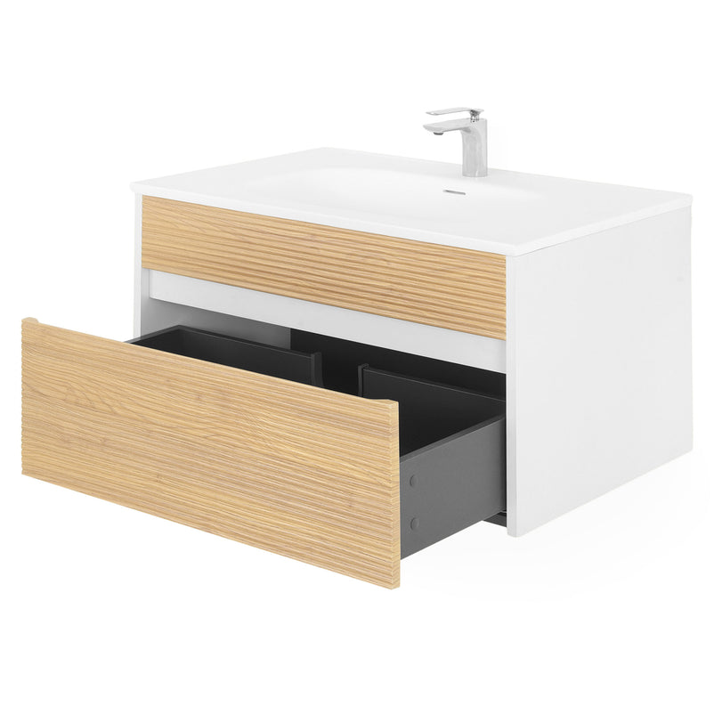 GLORIA Set mobilier baie, mască lavoar și lavoar