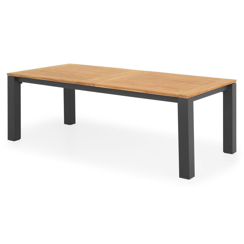 CLAY/TUSCANY Set mobilier terasă/grădină, 8 scaune și masă extensibilă