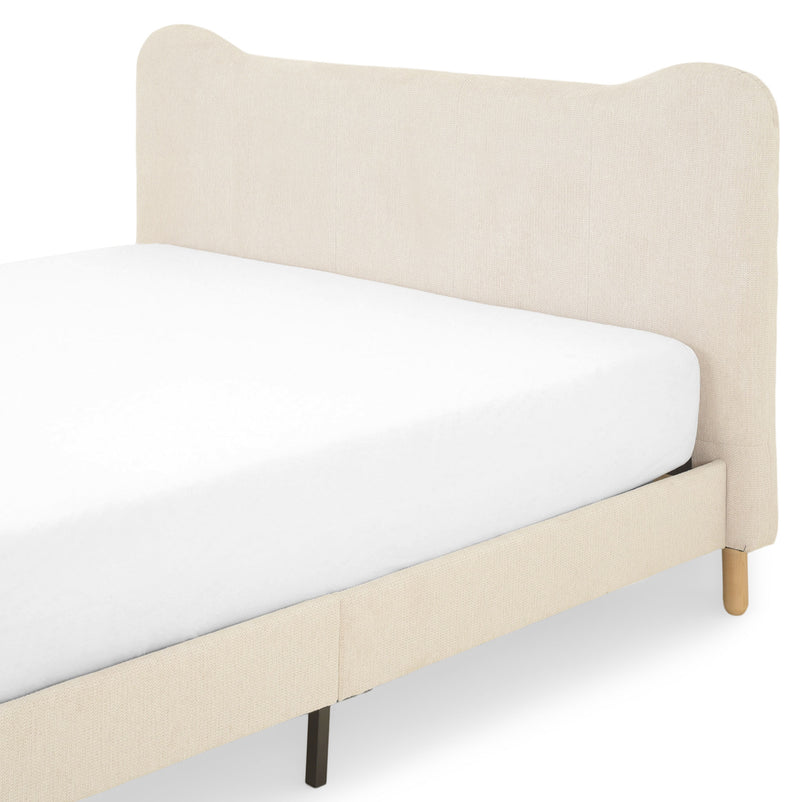 MINEOLA Pat tapițat, 160x200cm, somieră inclusă