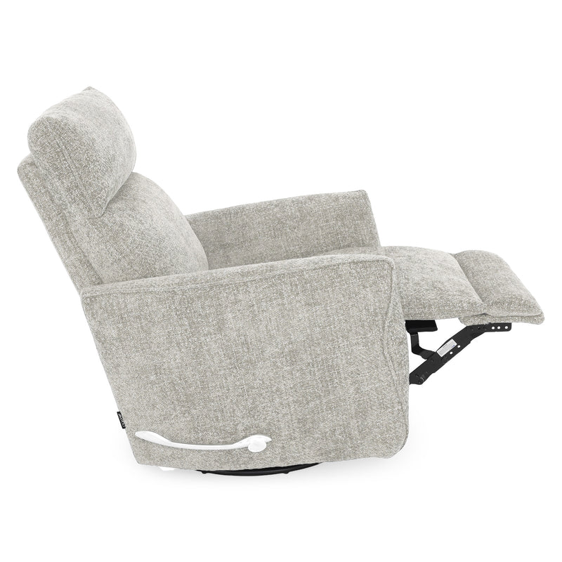 KERSEY Fotoliu rotativ, recliner manual, stofă