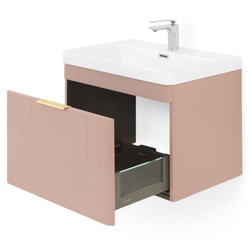 BLOOM Set mobilier baie, mască lavoar și lavoar