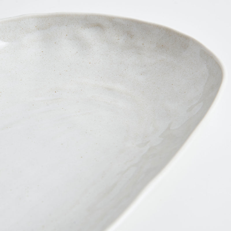 MEZOLIT Platou servire, porțelan, L.34cm
