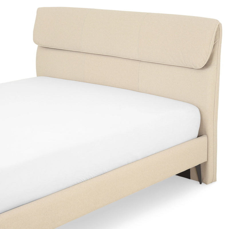 GENESEE Pat tapițat, 160x200cm, somieră inclusă