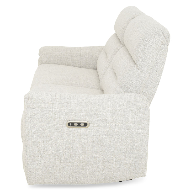 ROSELAND Canapea 3 locuri, 2 reclinere electrice, stofă