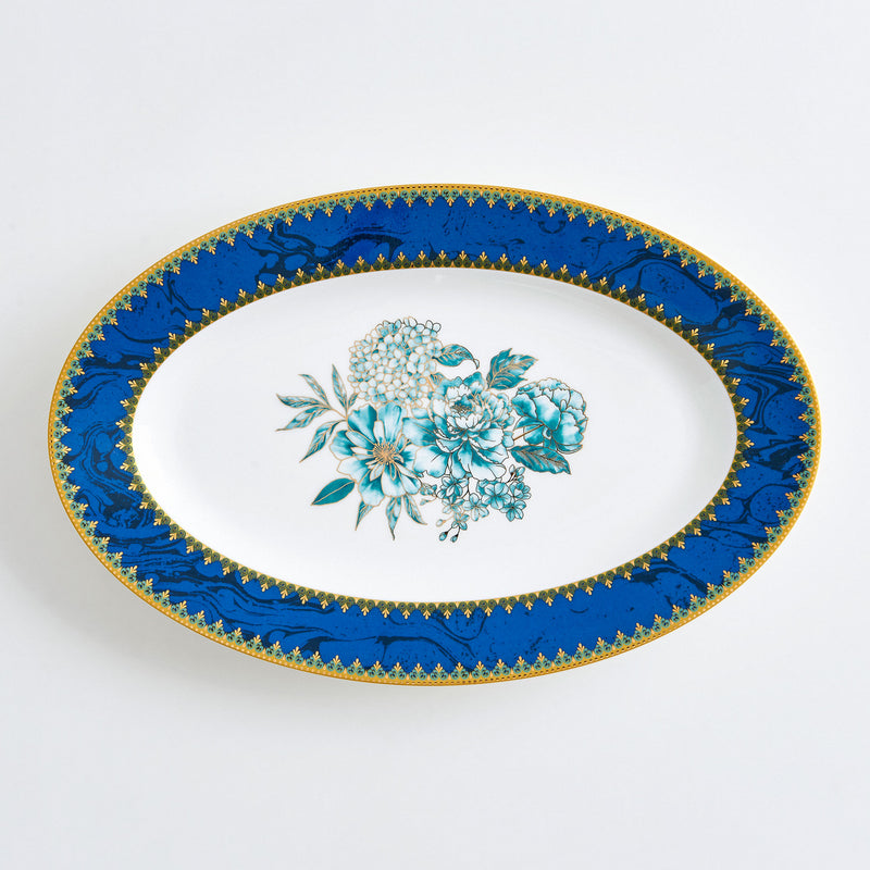 LUELLA Set veselă, porțelan, 37 piese