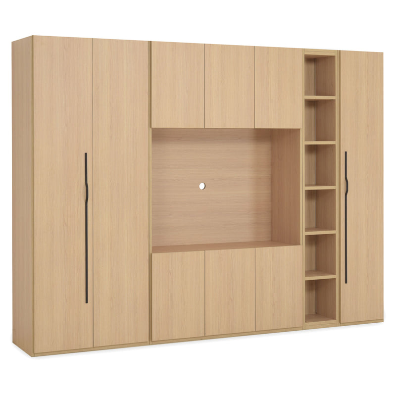 COMPACT Dressing 9 uși, spațiu TV