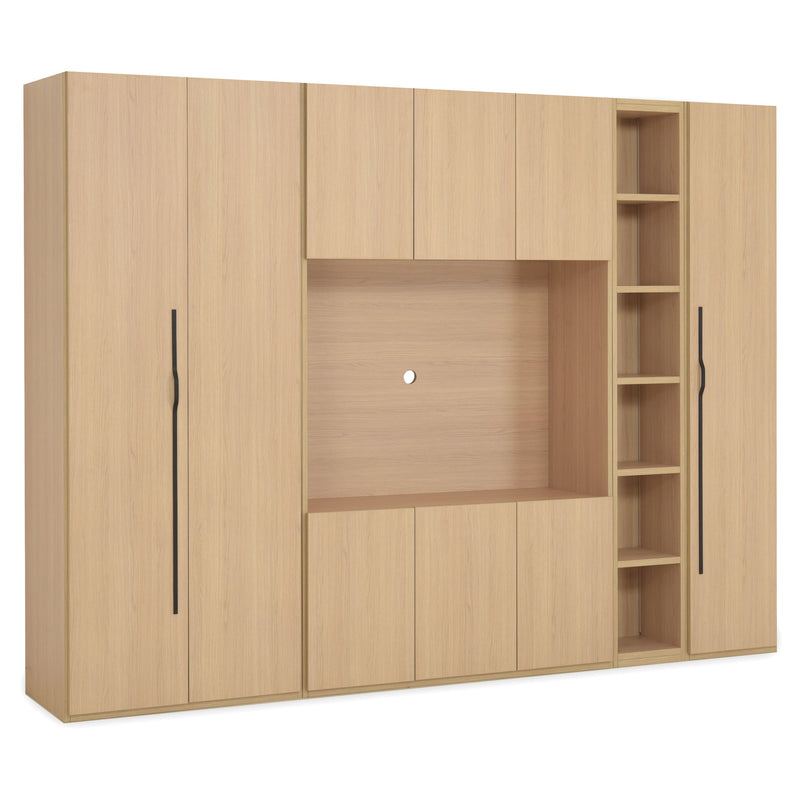 COMPACT Dressing 9 uși, spațiu TV