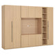 COMPACT Dressing 9 uși, spațiu TV