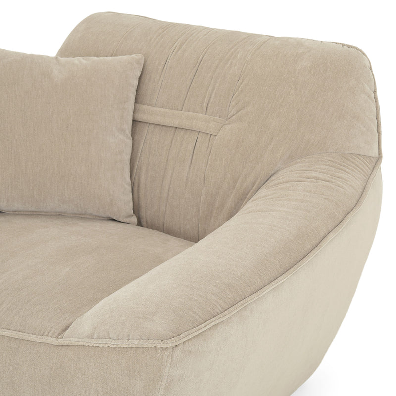 BEGONA Fotoliu, 1 pernă inclusă, stofă