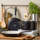 KITCHEN AID Cratiță cu capac, aluminiu, D.24cm