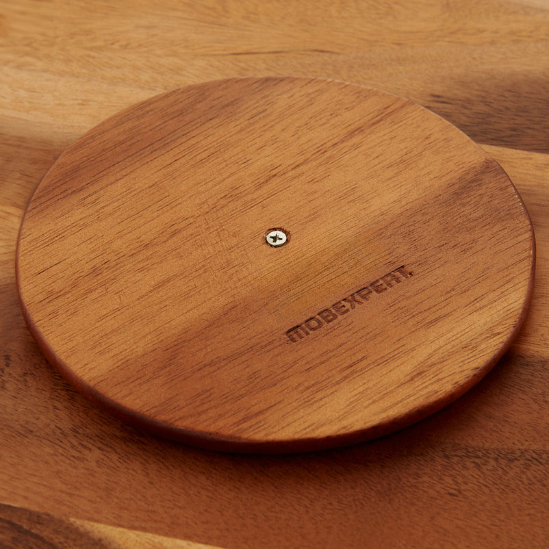 MASAI Platou rotativ, lemn, D.40cm