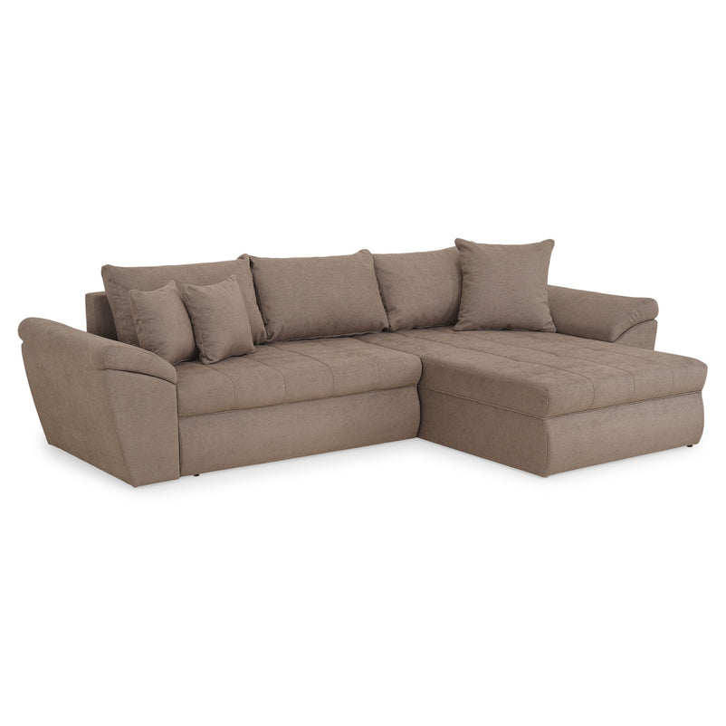 ESCAPE Colțar extensibil cu șezlong stânga/dreapta, stofă