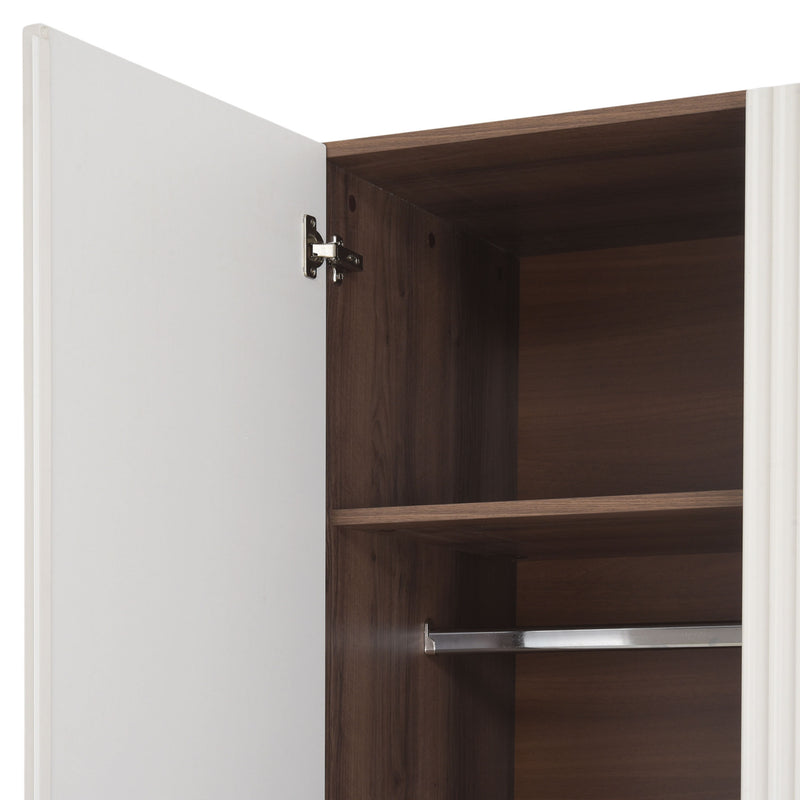 WAVE Dulap copii, 2 uși, 2 sertare