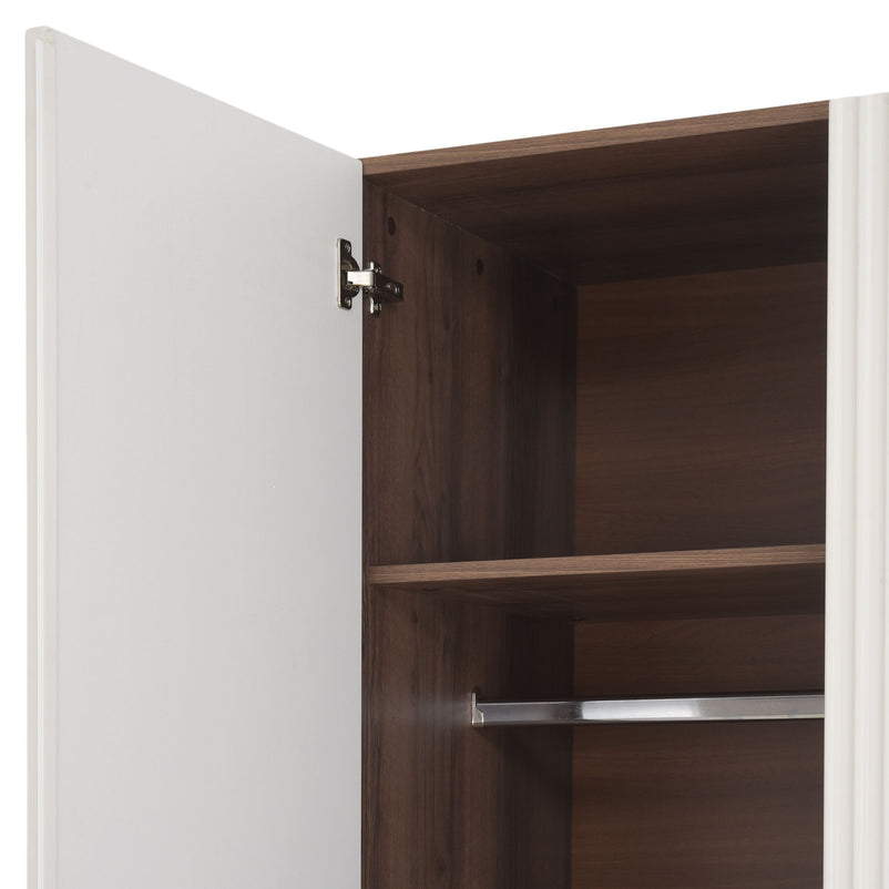 WAVE Dulap copii, 2 uși, 2 sertare