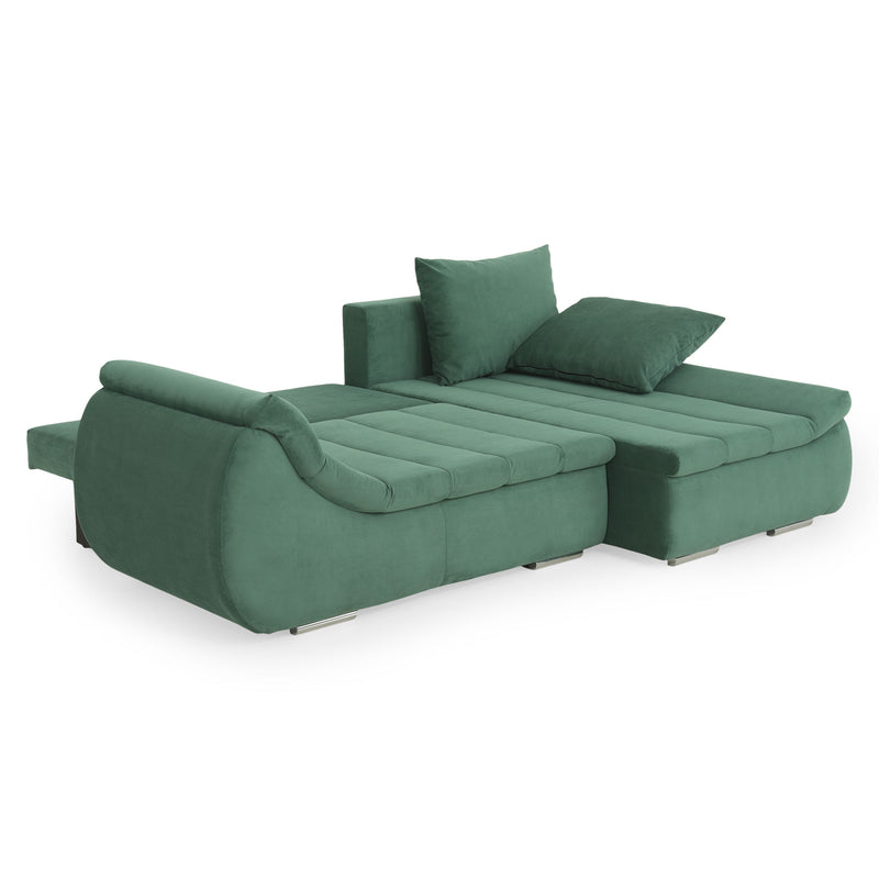 MINIDIAZ Canapea extensibilă, șezlong stânga/dreapta, stofă