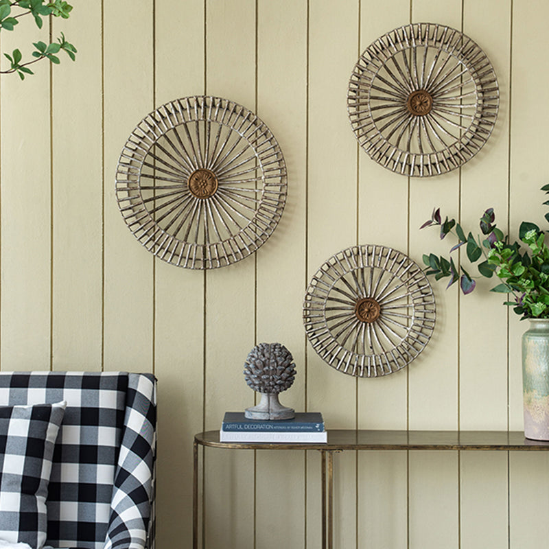 MEDALLION Set 3 decorațiuni perete