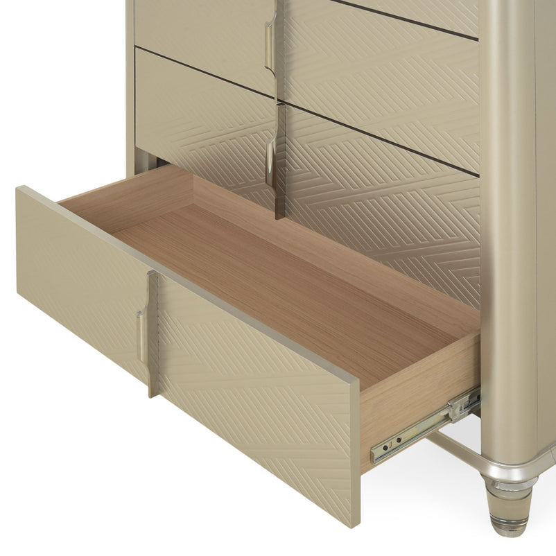 LINDELL Comodă 5 sertare