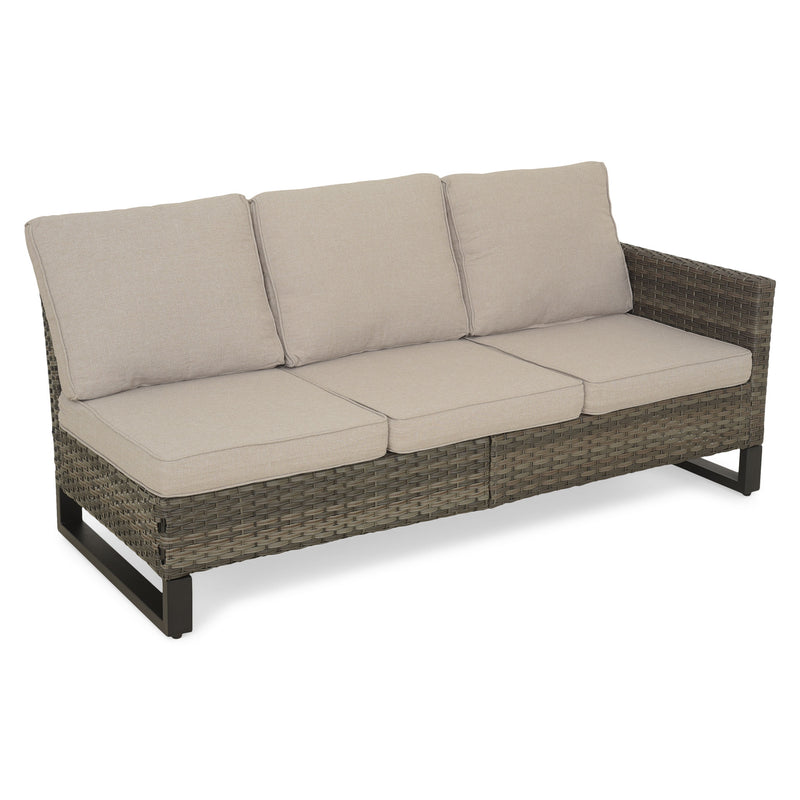 STOKE Set mobilier terasă/grădină, 2 taburete, 2 canapele și măsuță