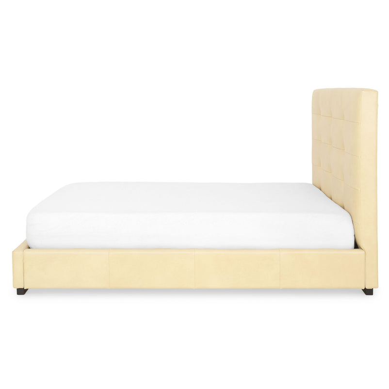 PATIO Pat tapițat, 160x200cm, somieră și ladă depozitare incluse