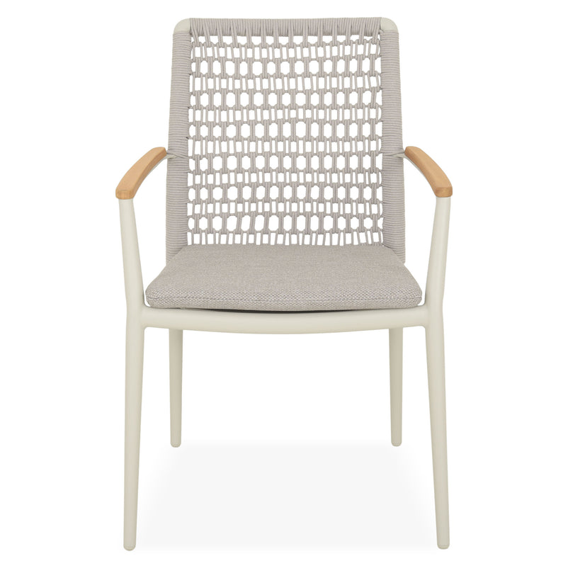 PERUGIA/SALERNO Set mobilier terasă/grădină, 6 scaune și masă