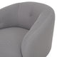 BARTOW Fotoliu rotativ, stofă