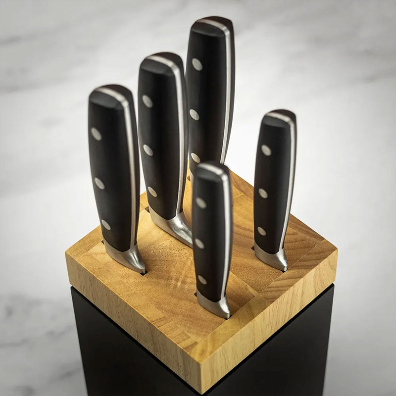 JANUS Set 5 cuțite și suport