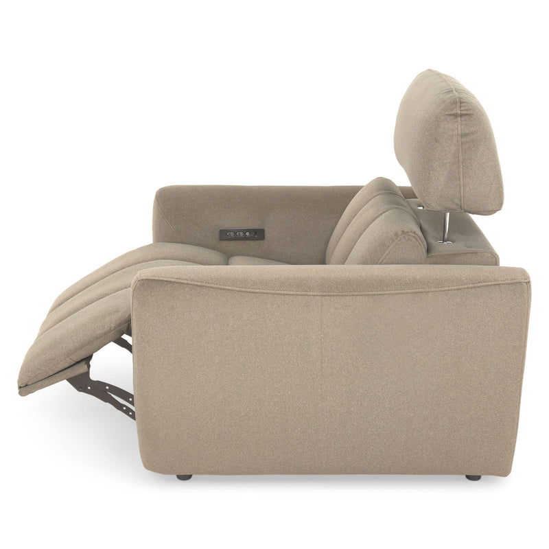 WISNER Fotoliu, recliner electric, mecanism electric tetieră, stofă