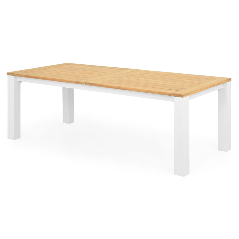 CLAY/TUSCANY Set mobilier terasă/grădină, 8 scaune și masă extensibilă