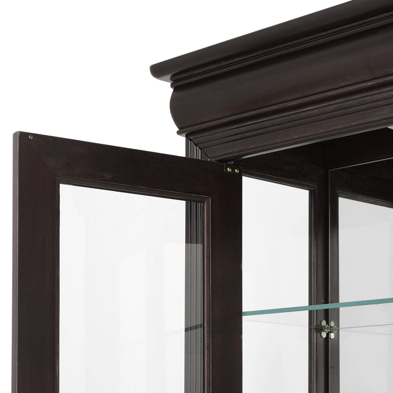 CHOCOLATE Vitrină 2 uși, LED inclus