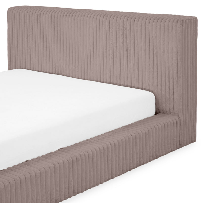 NORDEND Pat tapițat, 160x200cm, somieră rabatabilă și ladă incluse