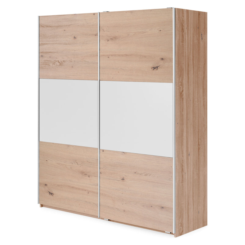 MIAMI Set mobilier dormitor, dulap, pat și 2 noptiere