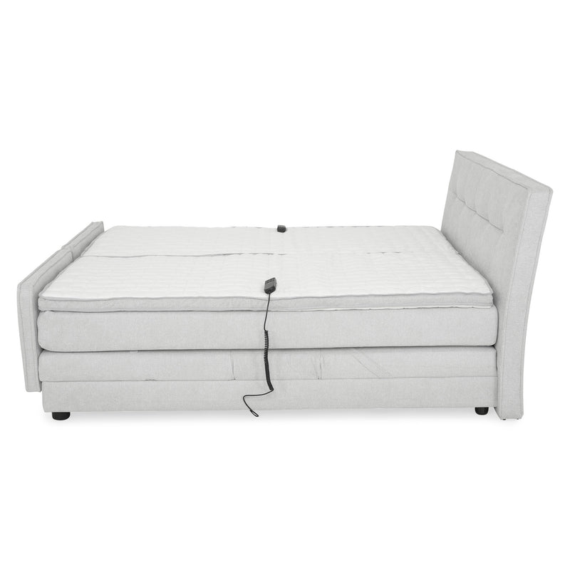 PHIMAN Pat tapițat electric, 180x200cm, saltea inclusă