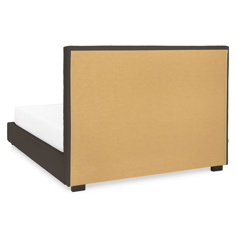 KAITLIN Pat tapițat, 160x200cm, somieră și ladă depozitare incluse