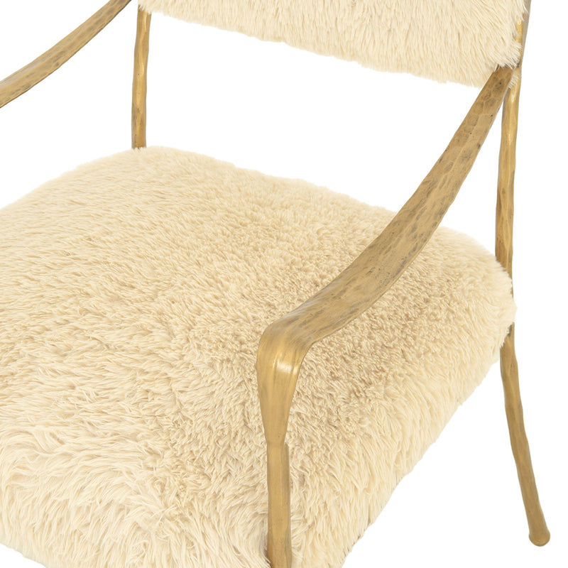 ALAGNA Fotoliu, imitație blană