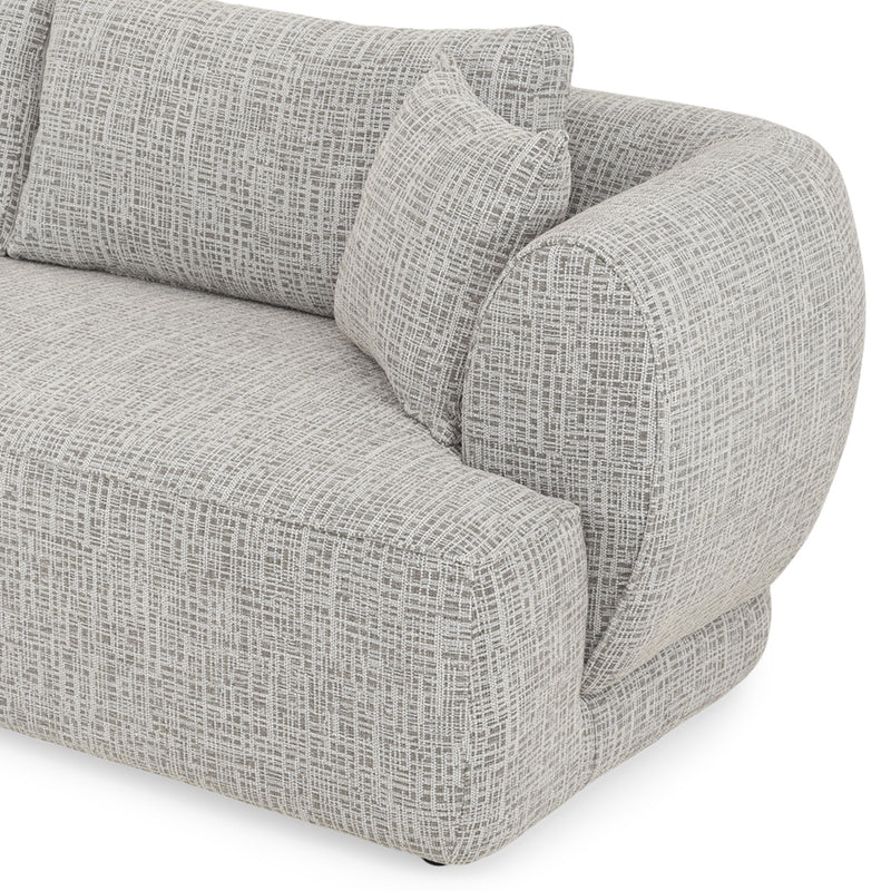 MILFORD Canapea 3 locuri, 2 perne incluse, stofă