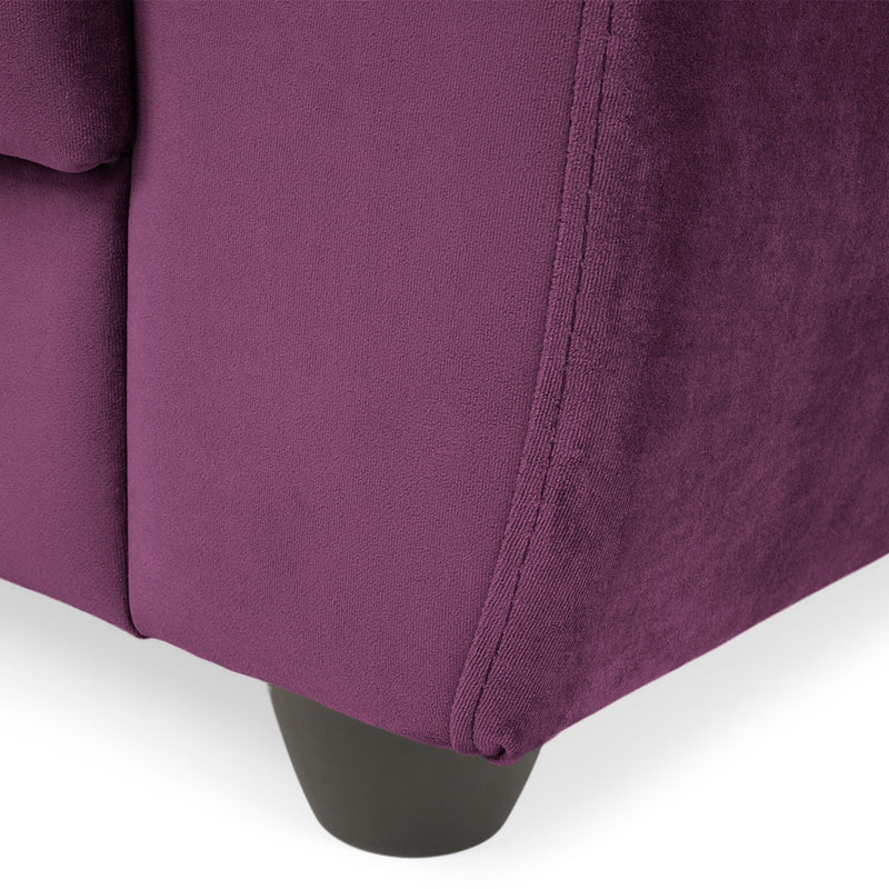 MANDY Canapea 3 locuri, stofă - Articol resigilat