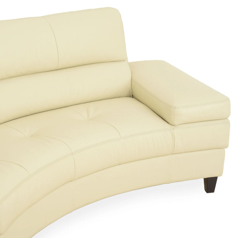 RODO Colțar semirotund, terminal stânga/dreapta, piele