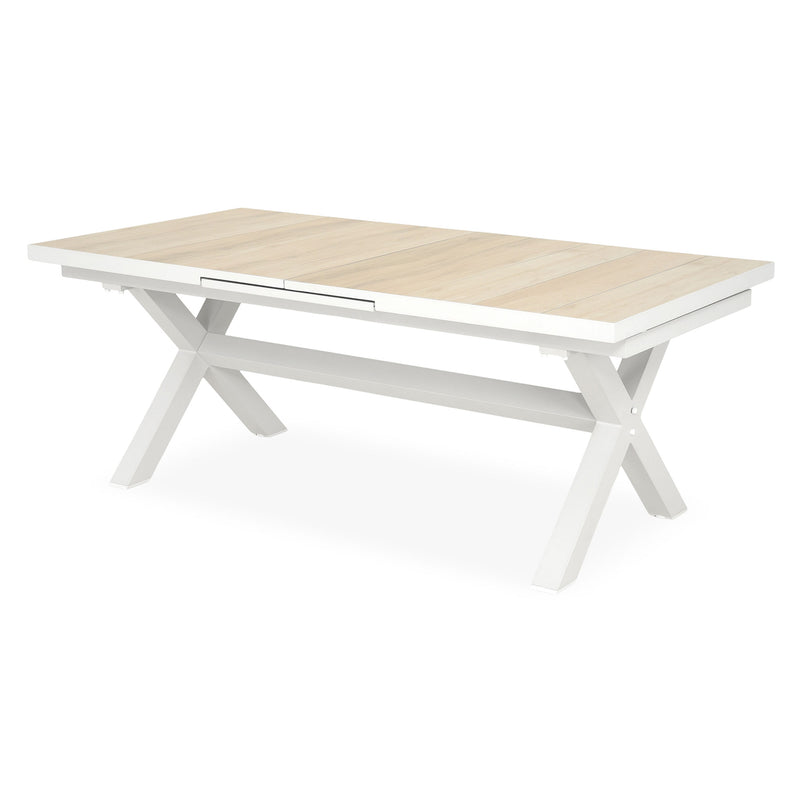 TUSCANY/SULTAN Set mobilier terasă/grădină, 8 scaune și masă extensibilă