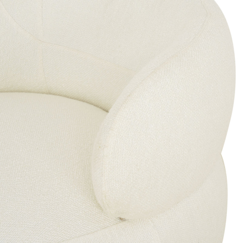 GARLAND Fotoliu rotativ, stofă