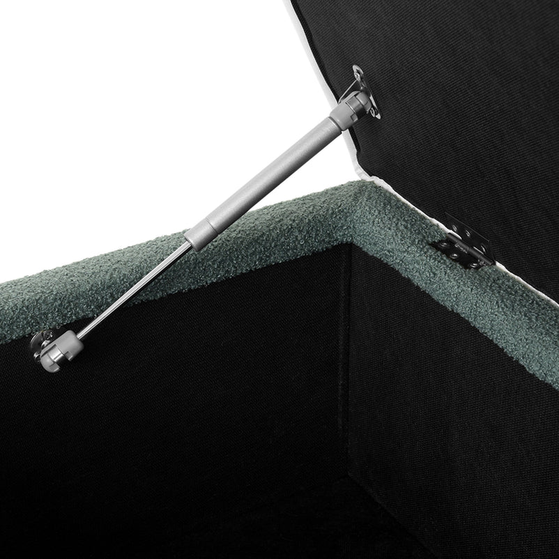 KOLLE Banchetă, ladă depozitare inclusă, stofă