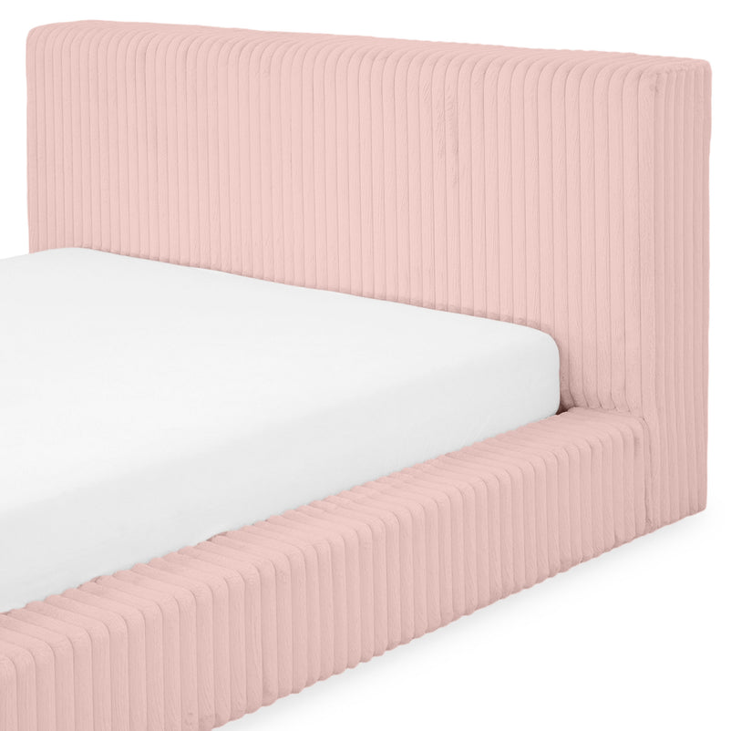 NORDEND Pat tapițat, 160x200cm, somieră rabatabilă și ladă incluse