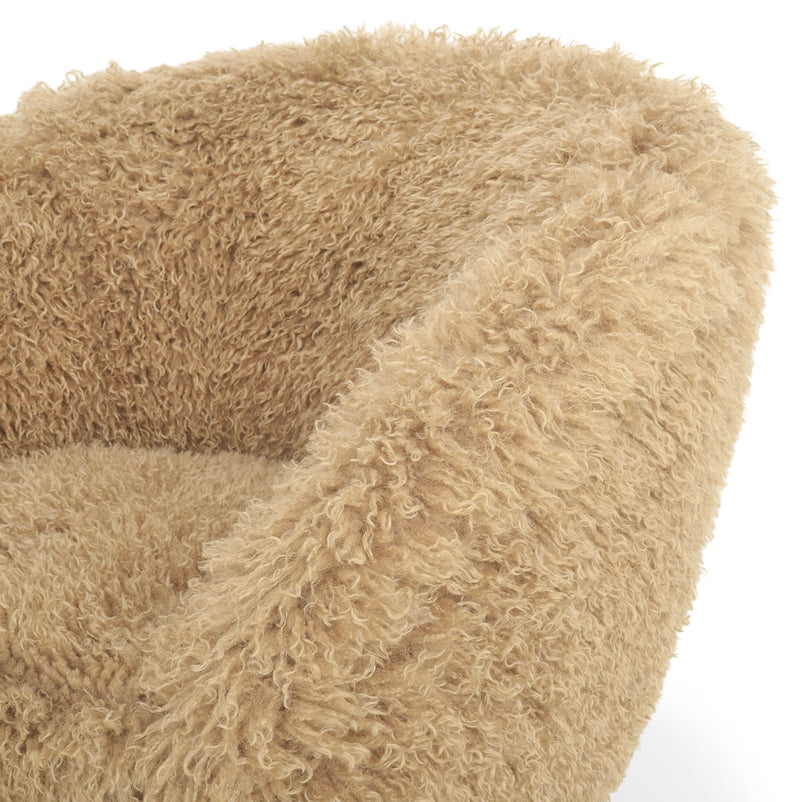 OSHAWA Fotoliu,  imitație blană