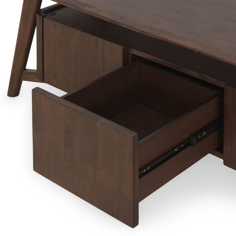 DUVALL Comodă TV, 2 uși, 2 sertare