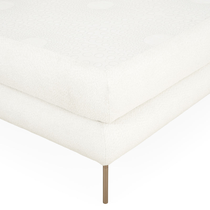 THAISA Pat tapițat cu saltea inclusa, 160x200cm