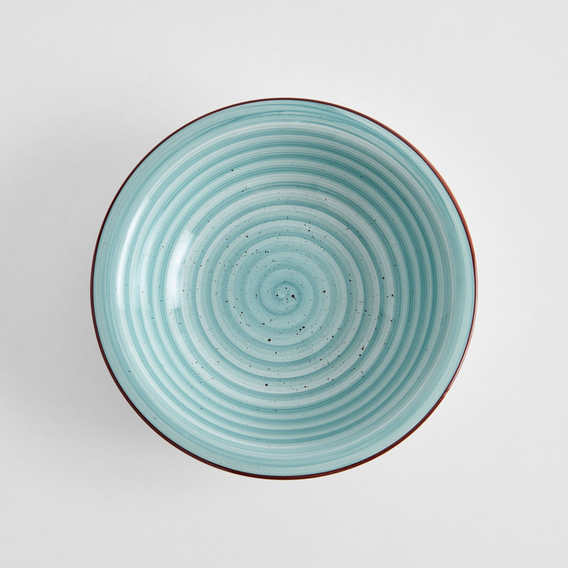 SPIRAL Set veselă, ceramică, 18 piese