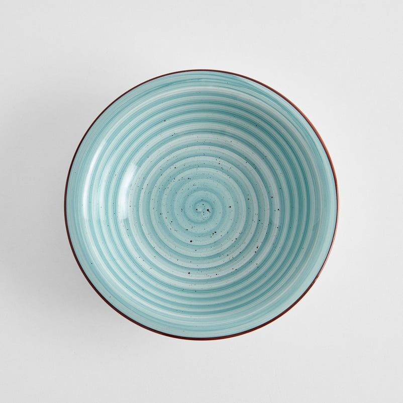 SPIRAL Set veselă, ceramică, 18 piese