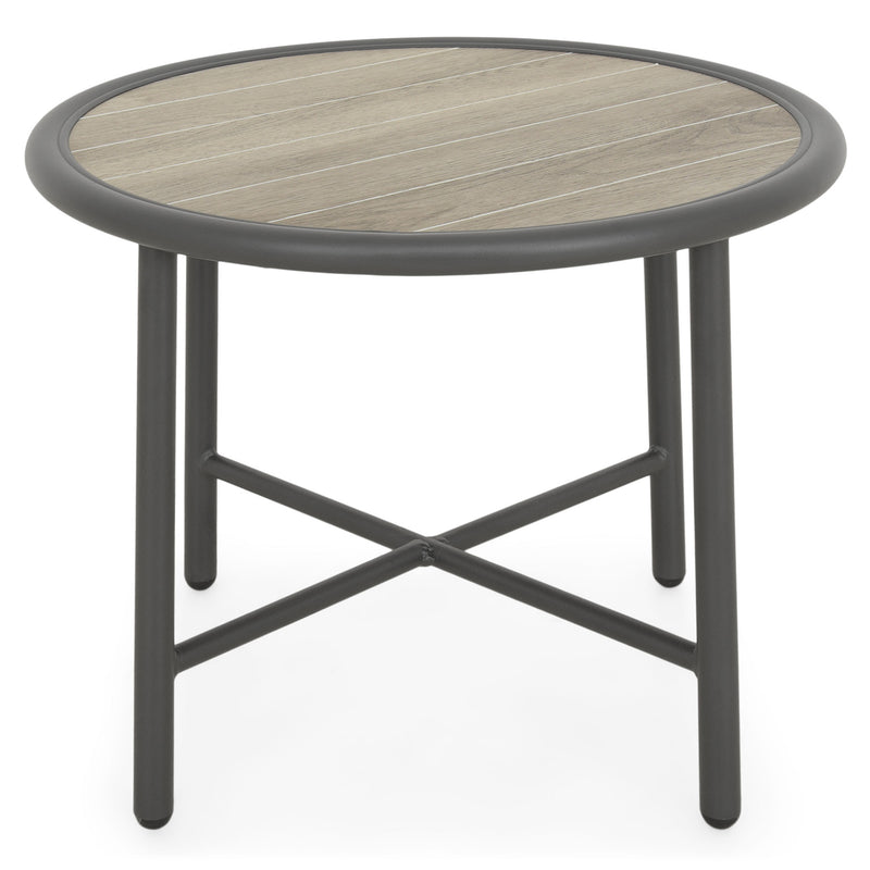 MUMBAI Set mobilier terasă/grădină, 2 fotolii și măsuță